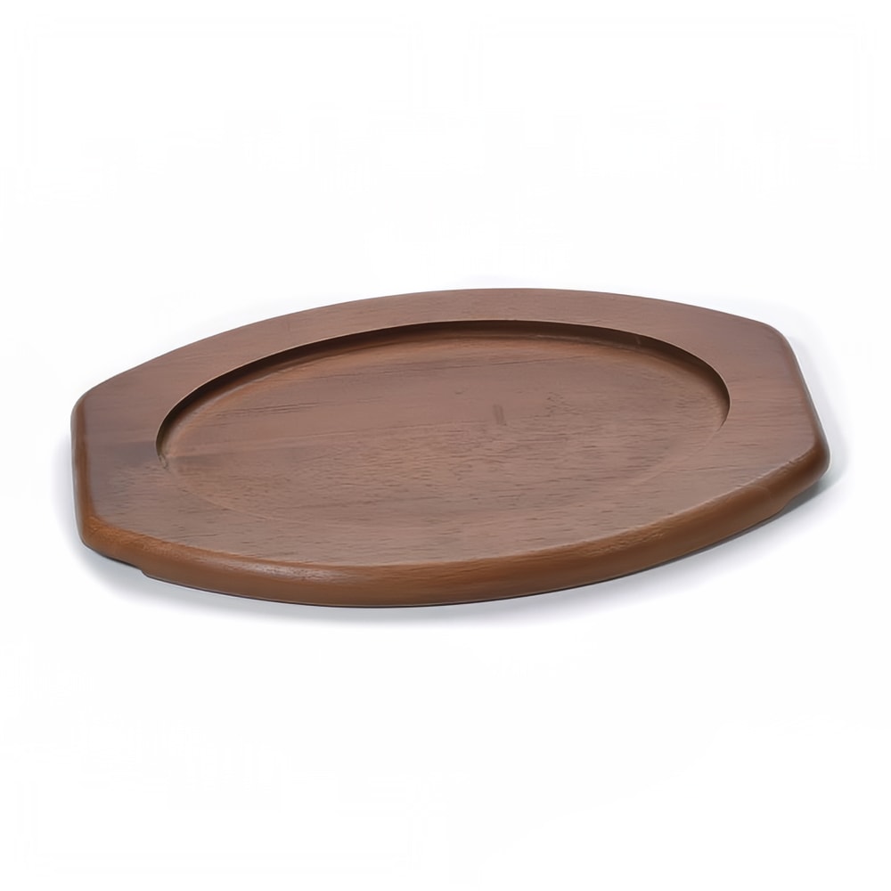 Browne Wood Underliner, 8 3/10 x 12 in, Oval, Kiln-Dried Hardwood (5811061)