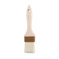 Browne 2" Flat Pastry Brush, 100% Pure Boar Bristle (612002) thumbnail 2