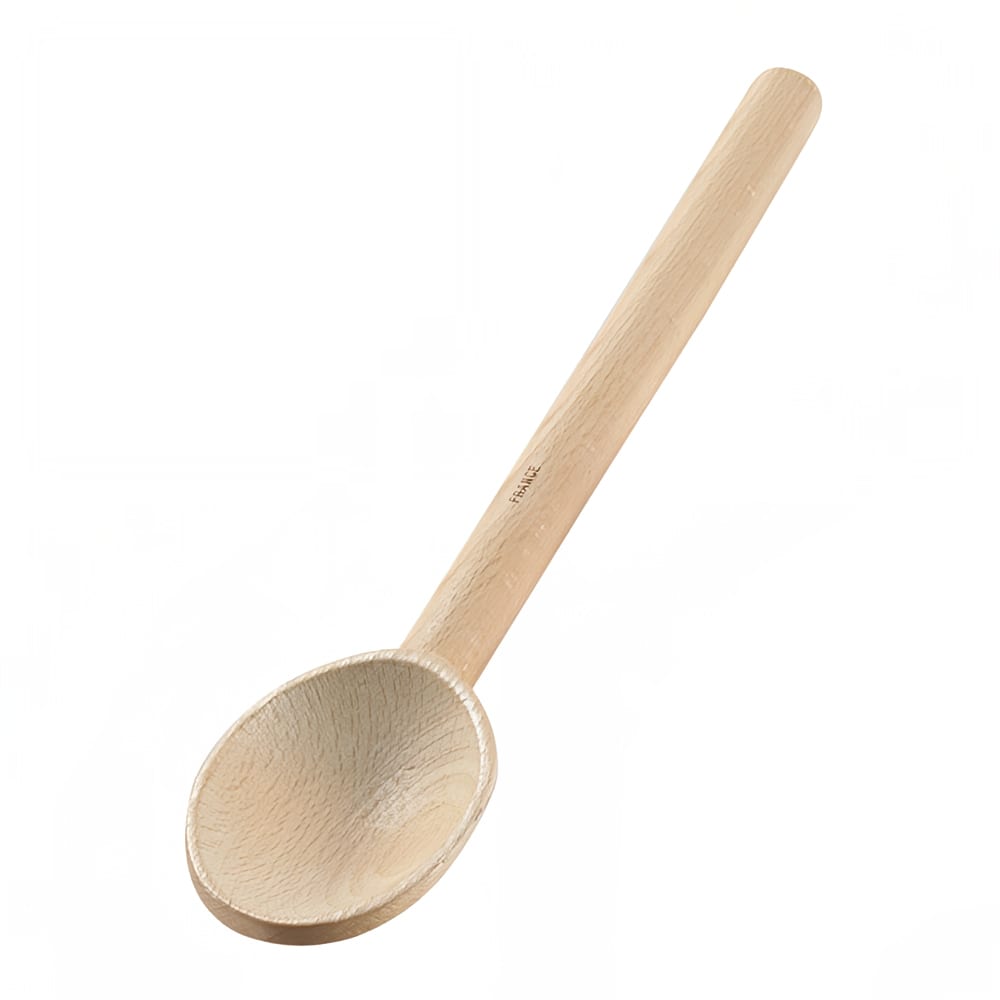 Browne Wood Spoon, 12 in, Heavy Duty, Alpine Beechwood w/ Wax Finish (744562)