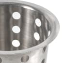 Browne 3 3/4" Round Flatware Cylinder, Perforated, Stainless Steel (80110) thumbnail 5