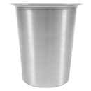 Browne 3 3/4" Round Flatware Cylinder - 5 1/2"H, Solid, Stainless Steel (80113S) thumbnail 3