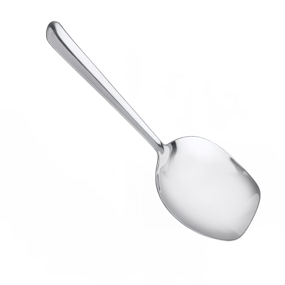 Browne New Era Square Bowl Spoon, 8 1/2 in, One-Piece, Satin Finish (817)