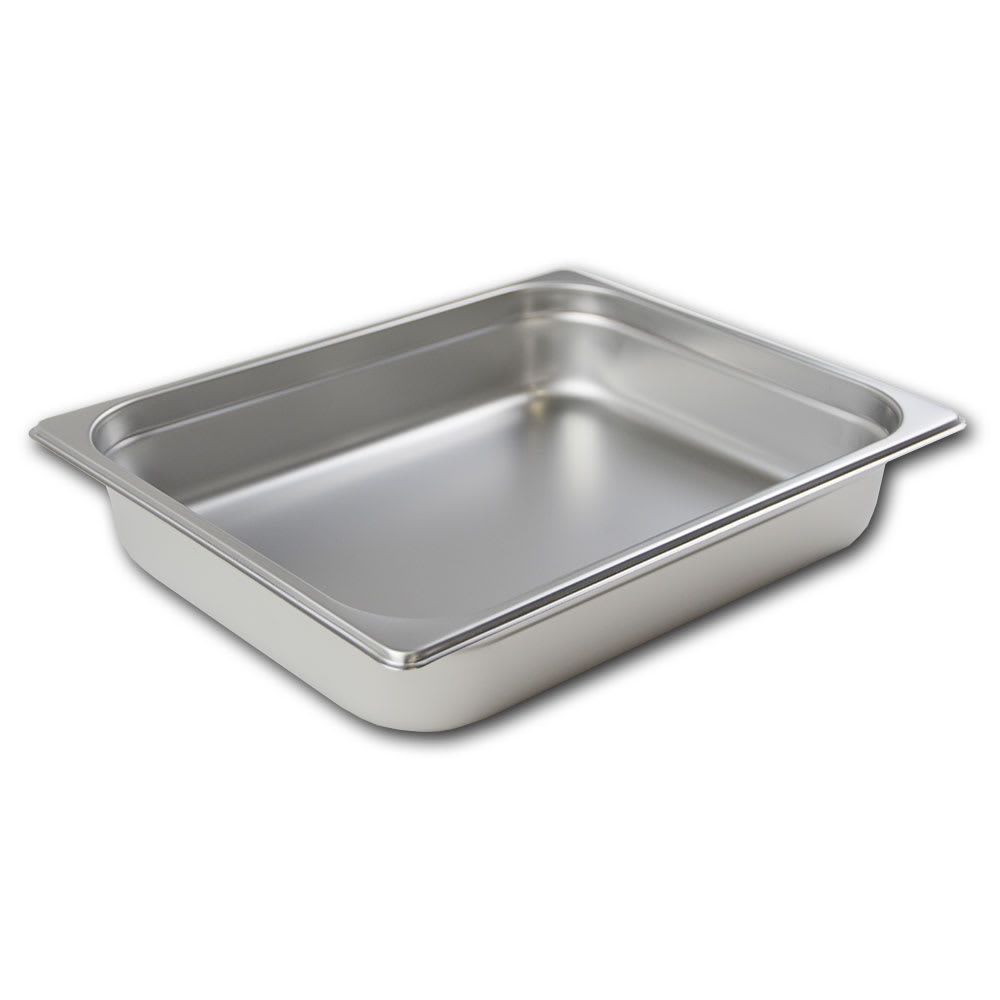 Browne Half Size Steam Pan - Antijamming, Stainless (98122)