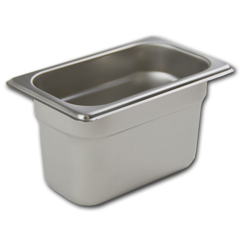 Browne Ninth Size Steam Pan, Stainless (98194)