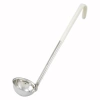 Browne 3 oz Ladle - Stainless Steel, Black Plastic Handle (9943BLK) thumbnail 2