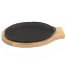 Browne Cast Iron Skillet, Not Pre-Seasoned, No Handle, 9 1/2 x 7 in, Oval (573720) thumbnail 2