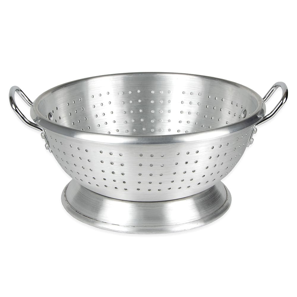 Browne 10 2/5 qt Colander w/ 15" Bowl Diameter, Aluminum (5811611)