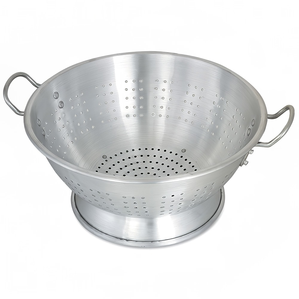 Browne 15 1/10 qt Colander w/ 16" Bowl Diameter, Aluminum (5811616)