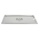 Browne Full-Sized Steam Pan Cover - Notched, Stainless (575529) thumbnail 3