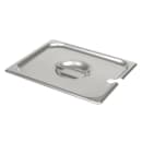 Browne Half-Sized Steam Pan Cover - Notched, Stainless (575539) thumbnail 2