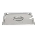 Browne Half-Sized Steam Pan Cover - Notched, Stainless (575539) thumbnail 3