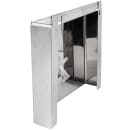 Browne Knife Rack w/ 5 Knife Capacity & Wall Counter Table Mount, Stainless (HKP321) thumbnail 4