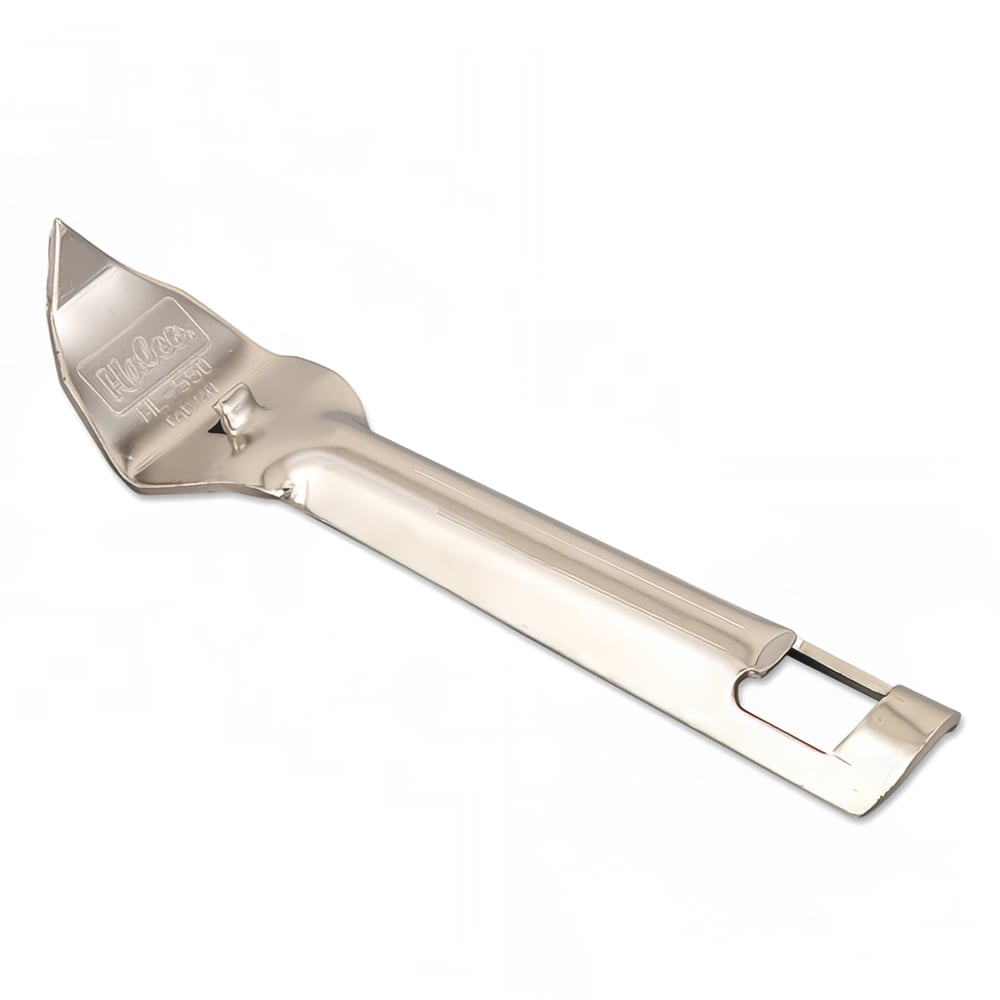 Browne 7" Bottle Opener/Can Punch, Nickel Plated Steel (574079)