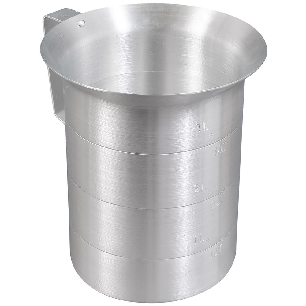 Browne Liquid Measuring Cup, 4 qt, Heavy Duty Aluminum (575670)