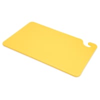Browne Cutting Board, 12 x 18 x 1/2 in, Medium-Density Poly Board, Yellow (57361217) thumbnail 3