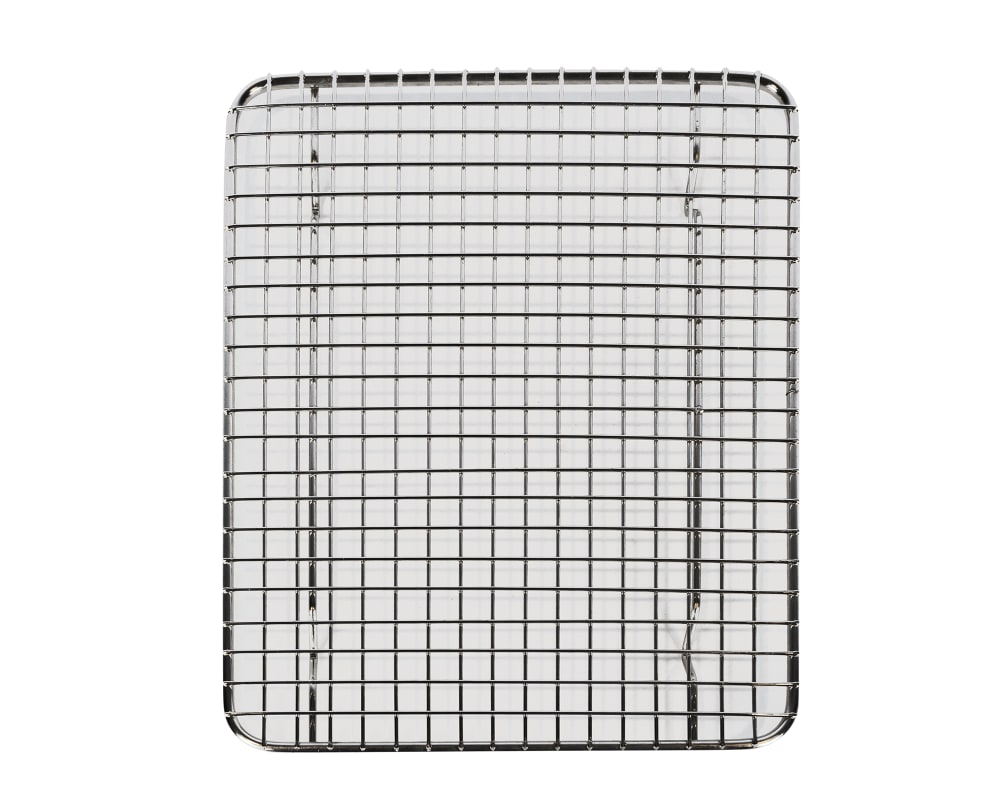 Browne Pan Grate, 10 x 8 in, Footed, Nickel Plated (575537)