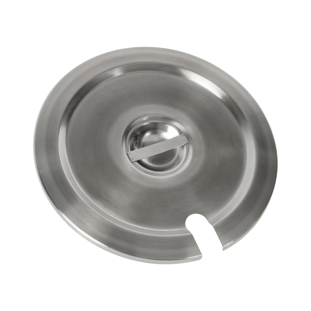Browne 11 qt Vegetable Inset Cover - Notched, Stainless Steel (575592)