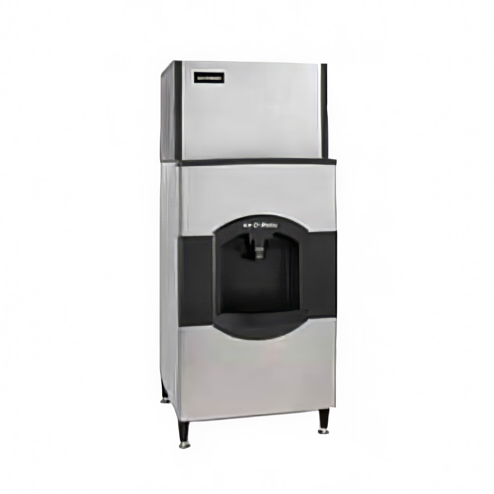 Ice-O-Matic CD40130 Floor Model Water & Cube Ice Dispenser - 180 lb Storage - Bucket Fill, 115v