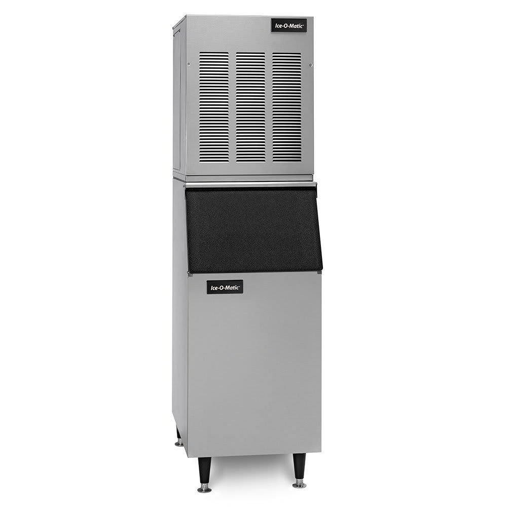 Ice-O-Matic GEM0650A/B55PS/KBT19 740 lb Pearl Ice® Nugget Ice Machine w/ Bin - 510 lb Storage, Air Cooled, 115v