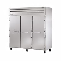 Continental 3RN 78" Three Section Reach In Refrigerator - (3) Left/Right Hinge Solid Doors, 115v thumbnail 2