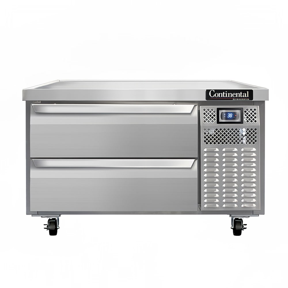 Continental D36GN 36" Chef Base w/ (2) Drawers - 115v