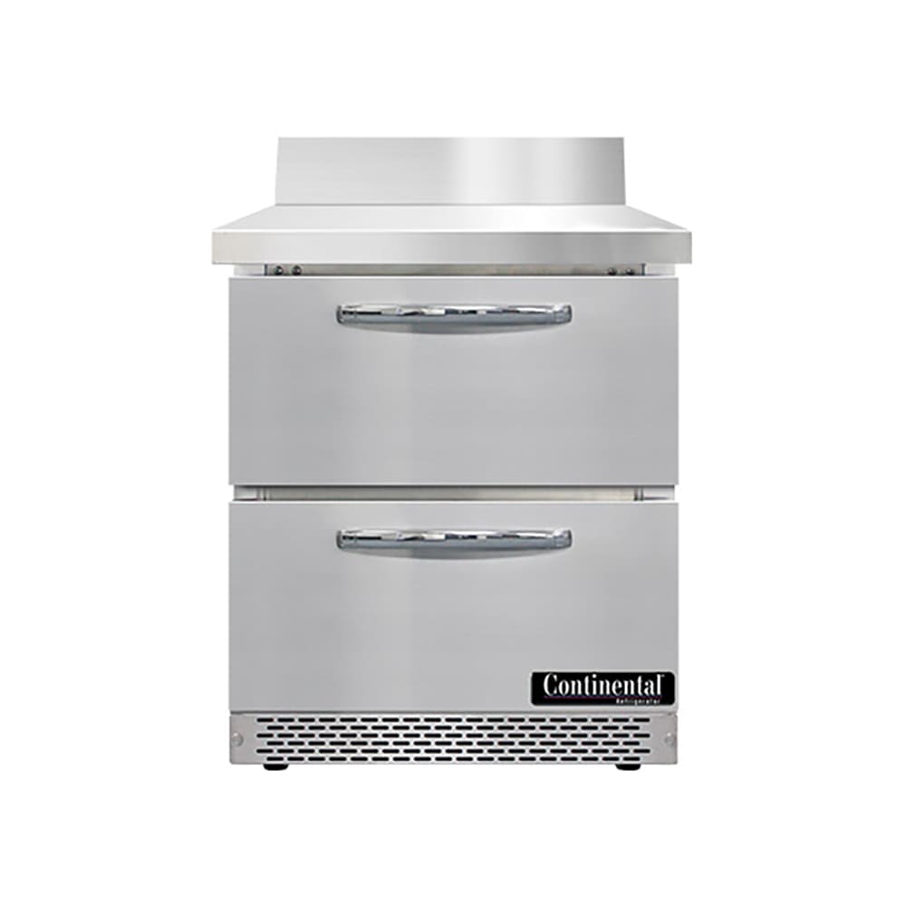 Continental SW27NBS-FB-D 27" Worktop Refrigerator w/ (1) Sections, 115v