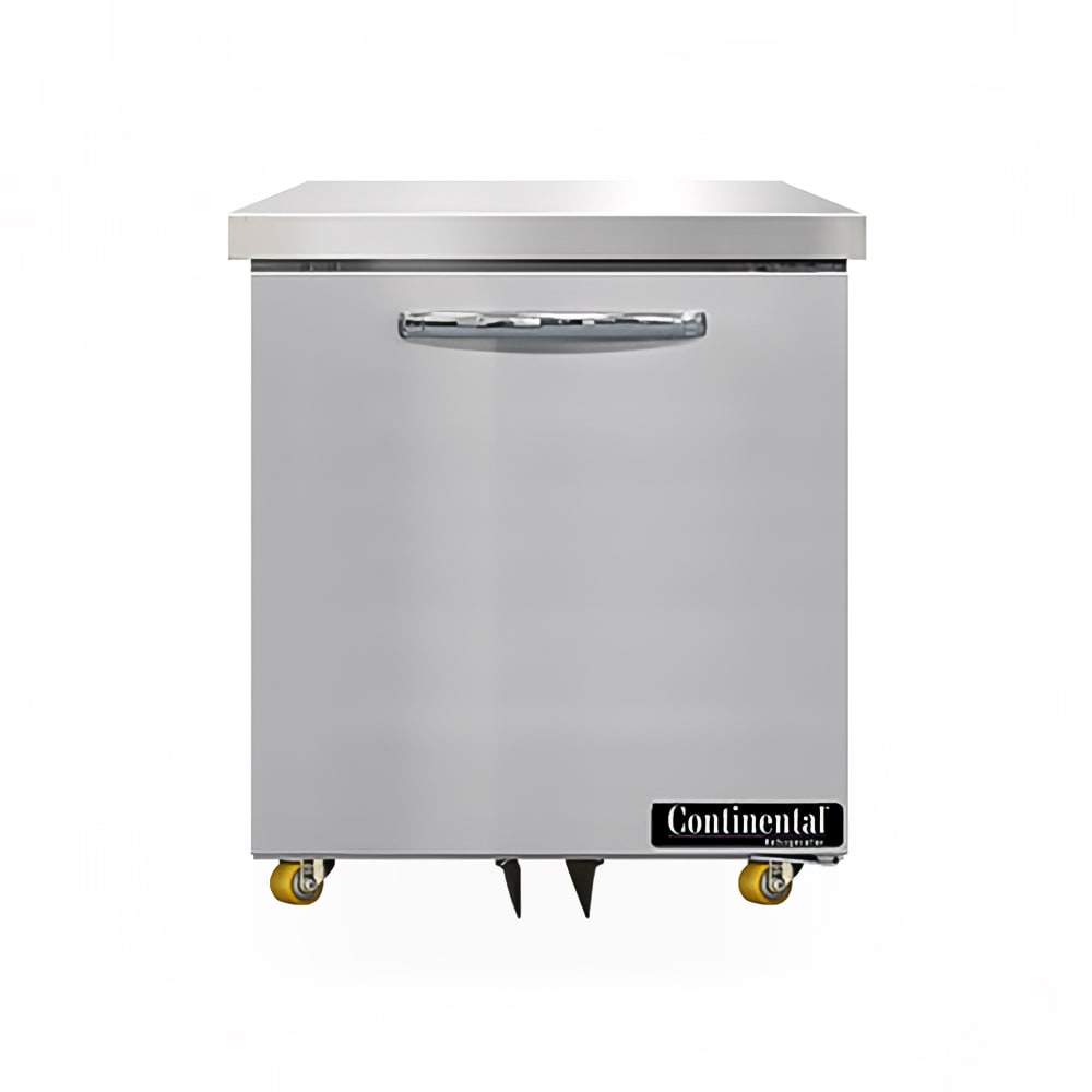 Continental SW27N-U 27" W Undercounter Refrigerator w/ (1) Section & (1) Door, 115v