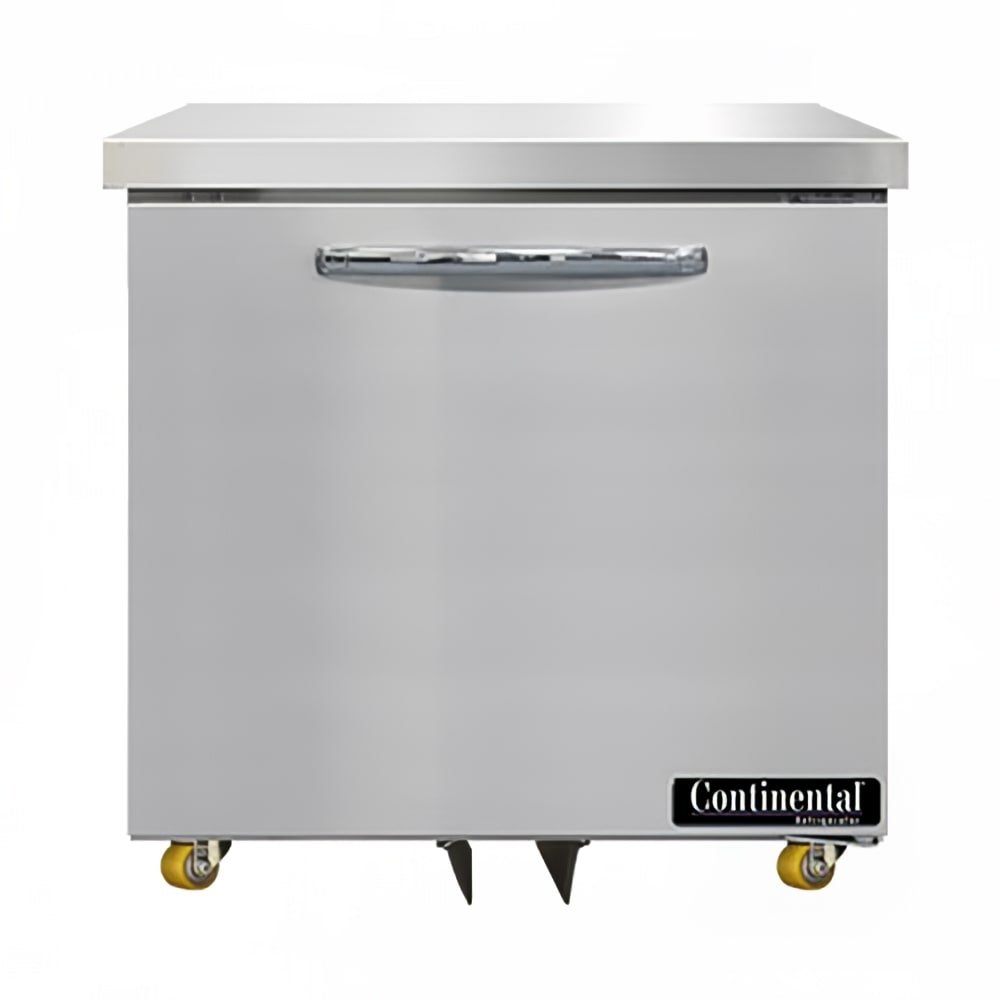Continental SW32N-U 32" W Undercounter Refrigerator w/ (1) Section & (1) Door, 115v