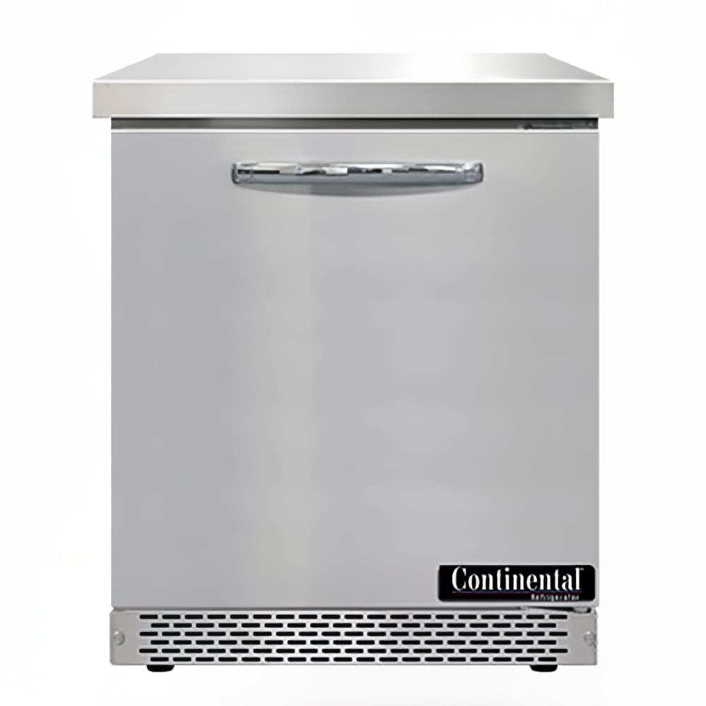 Continental SWF27N-FB 27" W Worktop Freezer w/ (1) Section & (1) Door, 115v