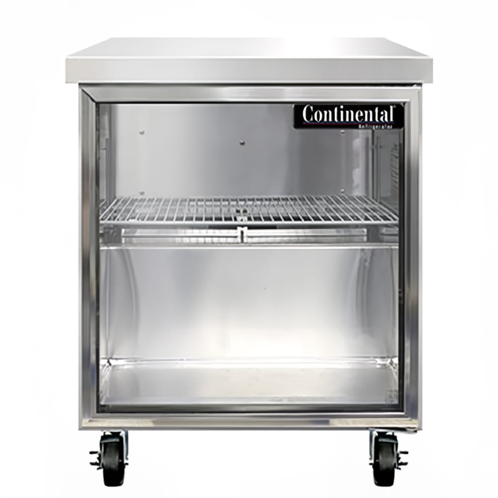 Continental SWF27NGD 27" W Worktop Freezer w/ (1) Section & (1) Door, 115v