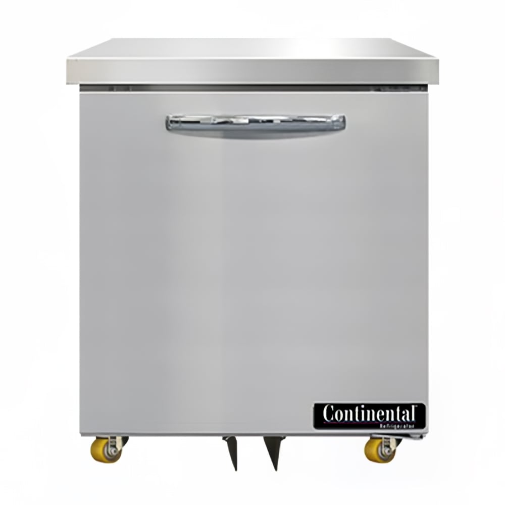 Continental SWF27N-U 27" W Undercounter Freezer w/ (1) Section & (1) Door, 115v