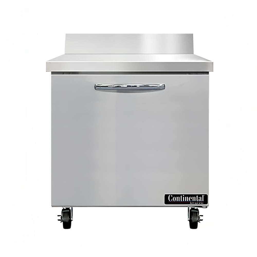 Continental SWF32NBS 32"W Worktop Freezer w/ (1) Section & (1) Door, 115v