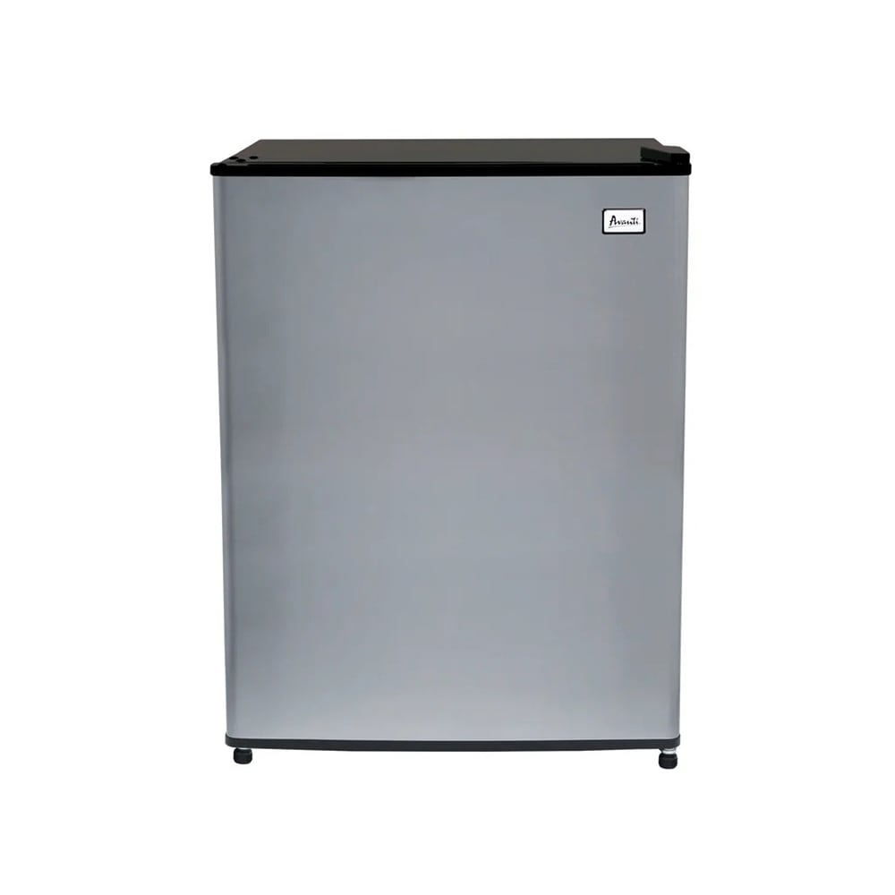 Avanti AR24T3S 2.4 cu ft Compact Refrigerator w/ Solid Door - Stainless Steel, 120v