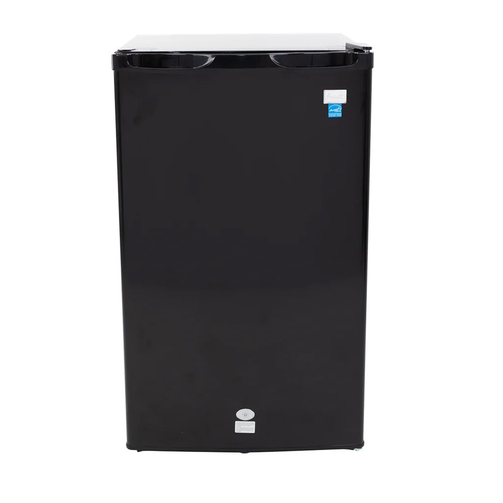 Avanti AR4446B 4.4 cu ft Compact Refrigerator w/ Solid Door - Black, 120v