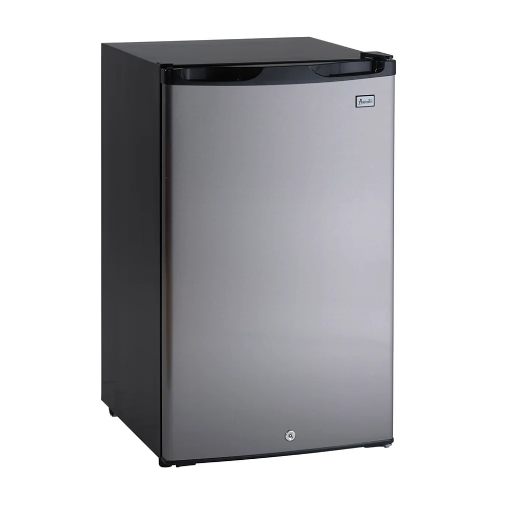 Avanti AR4456SS 4.4 cu ft Compact Refrigerator w/ Solid Door - Stainless Steel, 120v