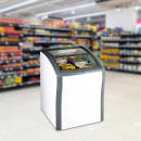 Avanti CFC436Q0WG 24 1/2" Commercial Sliding Glass Top Freezer or Refrigerator - White, 120v thumbnail 7