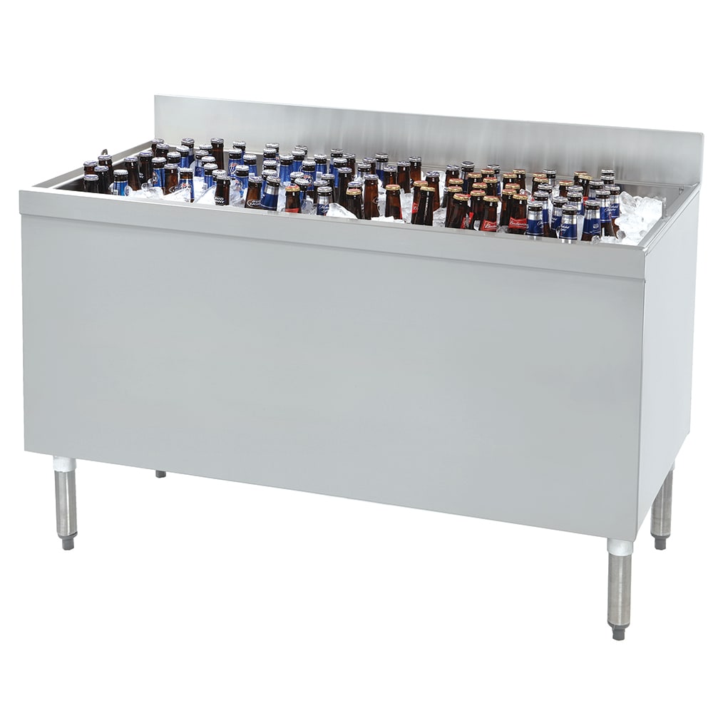 Advance Tabco CRBB-60 60" Ice Well Bottle Cooler - Holds (432) 12 oz Bottles