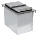 Advance Tabco D-12-IBL 18" x 12" Drop In Ice Bin w/ 23 lb Capacity - Insulated, Stainless thumbnail 2