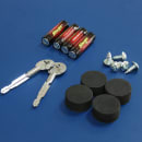 Avanti HRS88N1B 0.88 cu ft Room Safe w/ Keypad Lock - Steel, Black thumbnail 3