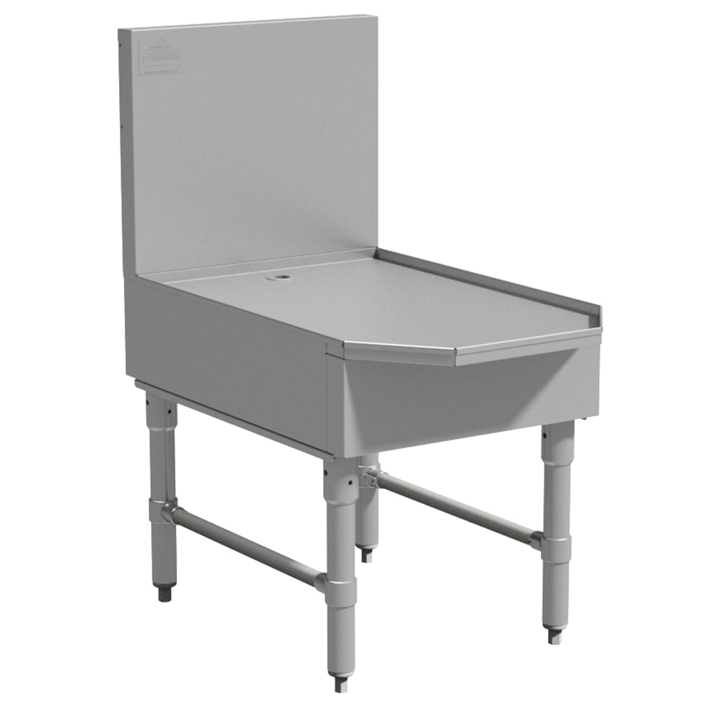 Advance Tabco PRFD-18 18" Prestige Frozen Drink Machine Stand w/ Beveled Front, Holds 1 Unit