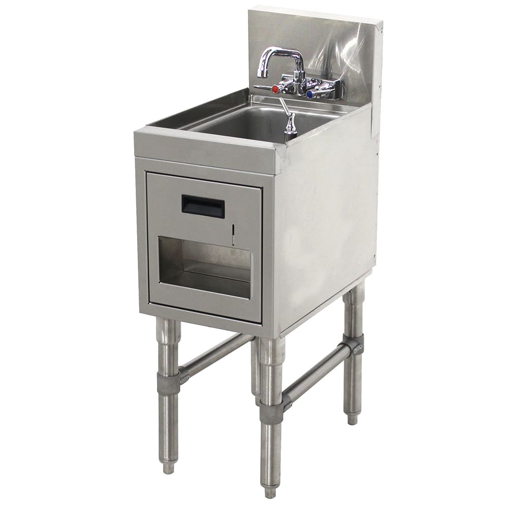 Advance Tabco PRHSST-19-12 Commercial Hand Sink w/ 9"L x 9"W x 4"D Bowl, Standard Faucet