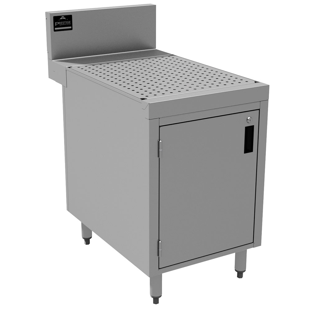 Advance Tabco PRSCD-24-18 18" Stationary Storage Cabinet w/ Hinged Doors, 29" Front To Back
