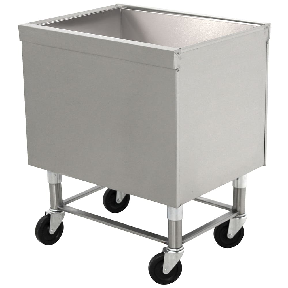 Advance Tabco SCI-MIC-30 30" x 18 3/4" Underbar Basics™ Drop In Ice Bin w/ 127 lb Capacity - Insulated, Stainless