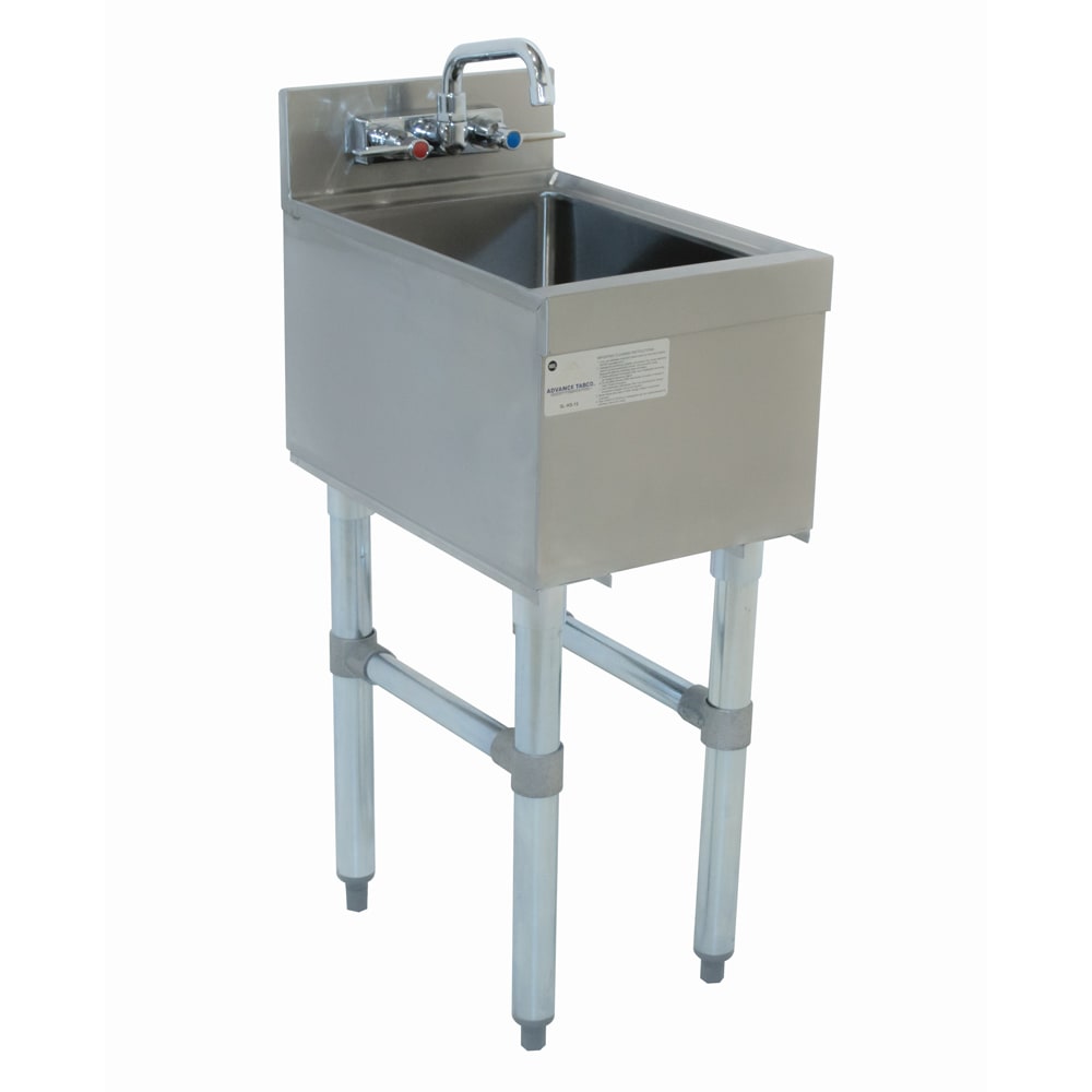 Advance Tabco SL-HS-15 Commercial Hand Sink w/ 14"L x 10"W x 7"D Bowl, Standard Faucet