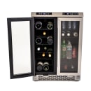 Avanti WBV19DZ 23 1/2" Two Section Wine Cooler w/ (2) Zones - 19 Bottle Capacity, 120v thumbnail 2