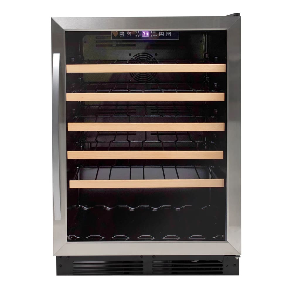 Avanti WCB52T3S 23 1/2" One Section Wine Cooler w/ (1) Zone - 51 Bottle Capacity, 120v