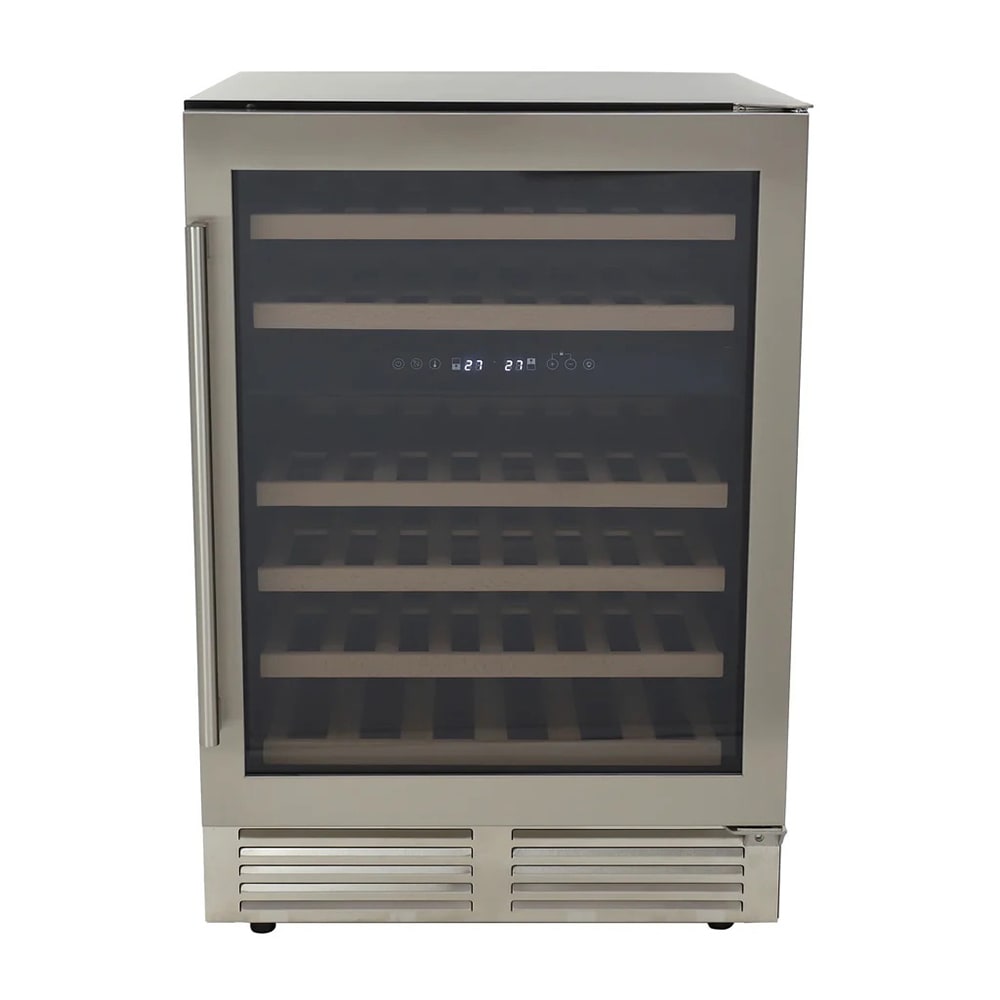 Avanti WCD46DZ3S 23 1/2" DESIGNER Series One Section Wine Cooler w/ (2) Zones - 46 Bottle Capacity, 120v