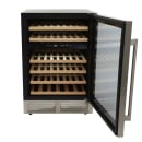Avanti WCD46DZ3S 23 1/2" DESIGNER Series One Section Wine Cooler w/ (2) Zones - 46 Bottle Capacity, 120v thumbnail 3