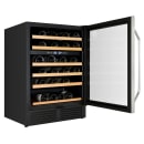 Avanti WCR496DS 23 1/2" One Section Wine Cooler w/ (2) Zones - 49 Bottle Capacity, 120v thumbnail 2