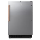 Accucold 19 7/8" Undercounter Refrigerator Freezer w/ (1) Section & (1) Solid Door - Stainless, 115v (ADA302BRFZSSTBC) thumbnail 2
